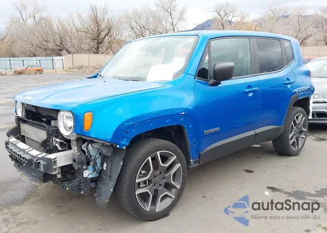 2020 Jeep Renegade Jeepster 4X4 z USA, uszkodzony, nr VIN ZACNJBAB6LPL87244